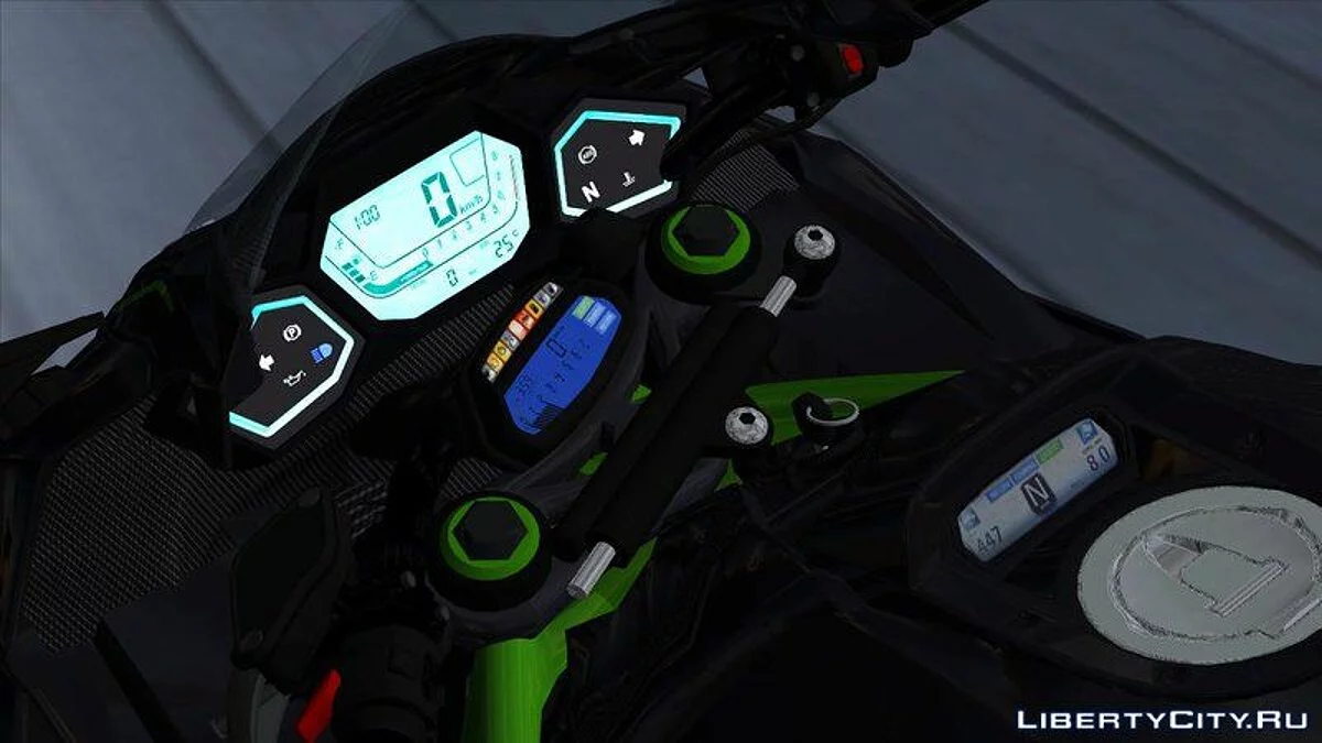 Kawasaki H2 2015 x Z1000 x Diavel / GTA San Andreas