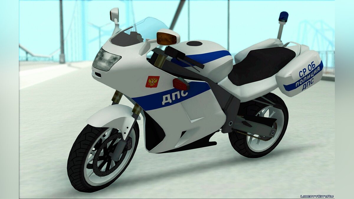 Скачать BMW R1200S Мотобат ДПС для GTA San Andreas