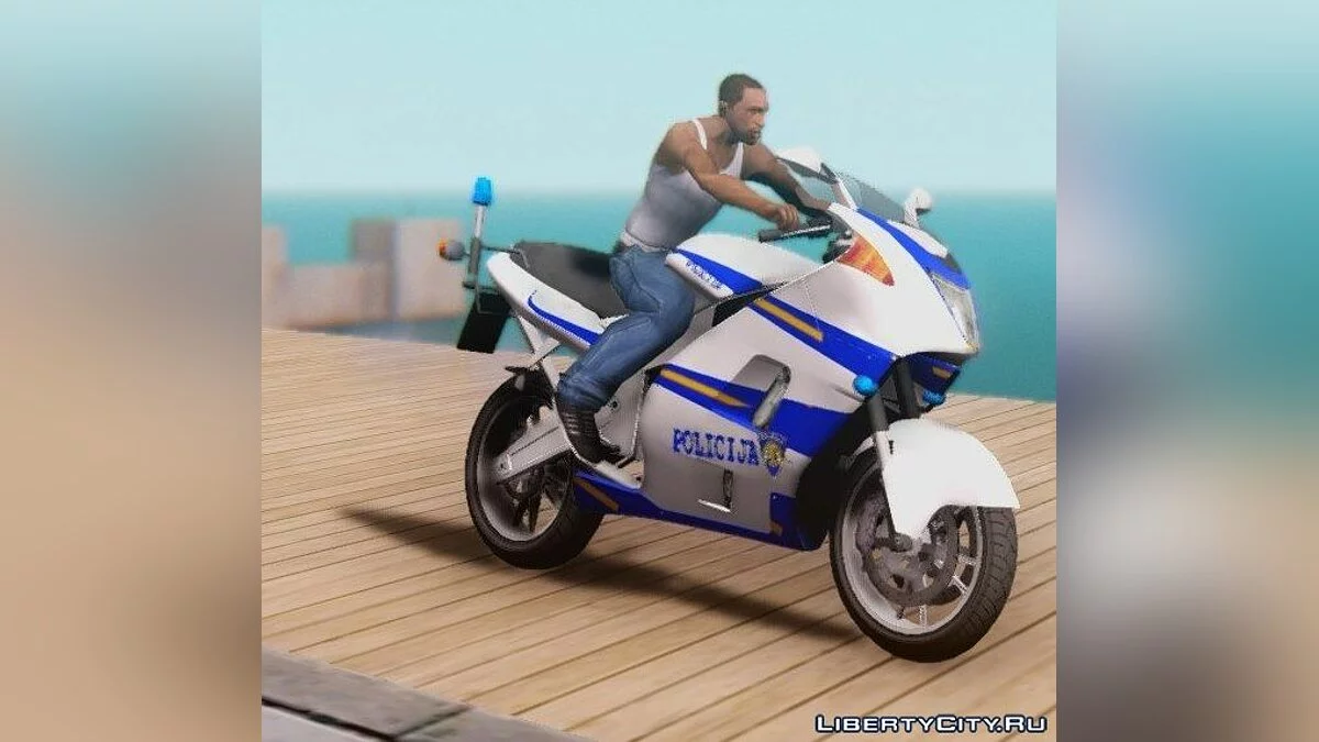 Croatian Police Bike / GTA San Andreas