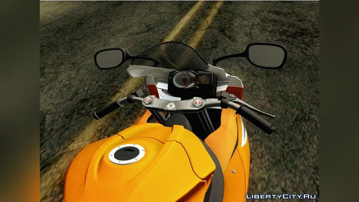 Suzuki GSX-R 600 2015 Orange / GTA San Andreas