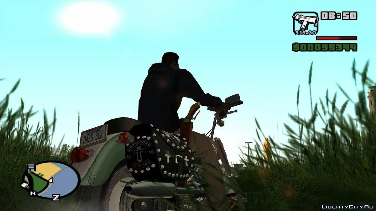 1990 Harley Davidson FLSTF Fat Boy v1.1 / GTA San Andreas
