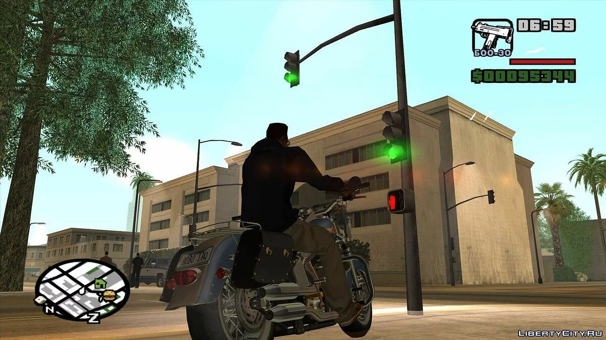 1992 Harley Davidson Fat Boy Lo Vintage v1.1 / GTA San Andreas