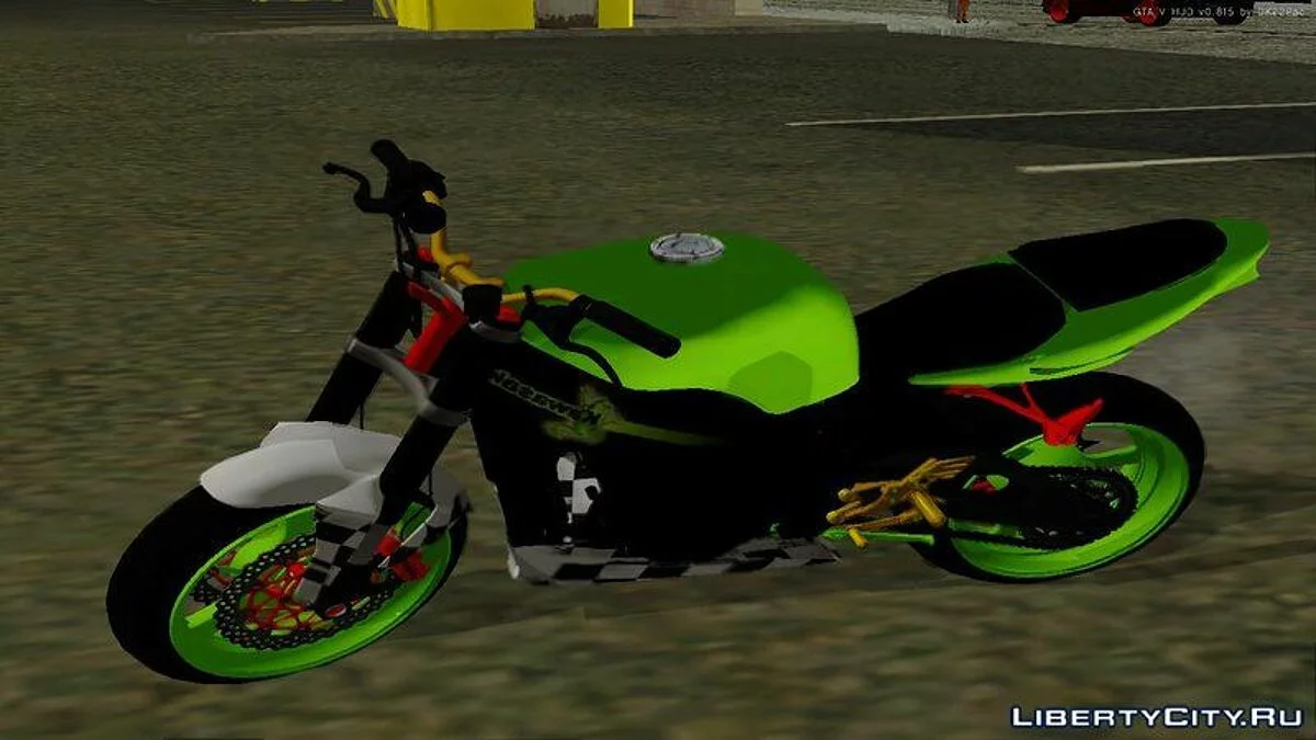 Kawasaki Ninja Zx 9R Stunter / GTA San Andreas