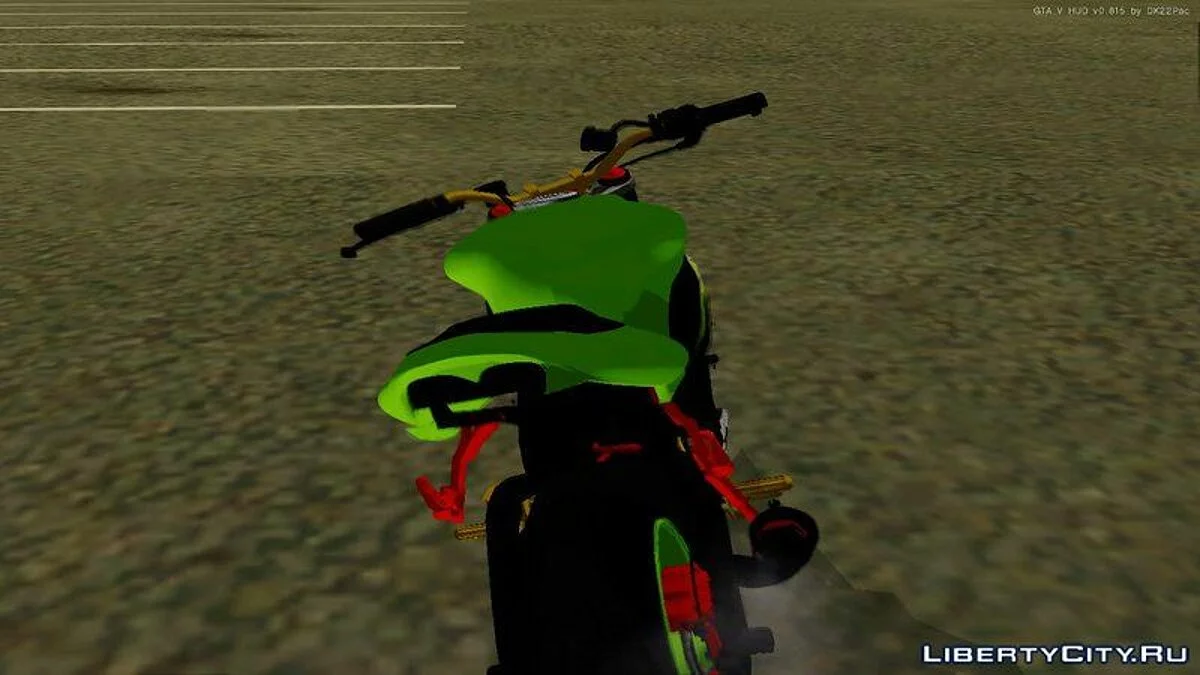 Kawasaki Ninja Zx 9R Stunter / GTA San Andreas