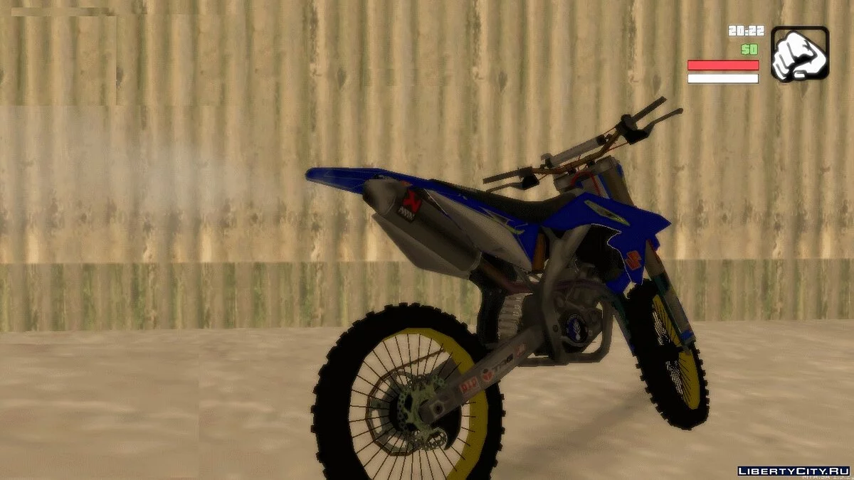 Suzuki RMZ 450 Gendarmerie v0.2 / GTA San Andreas