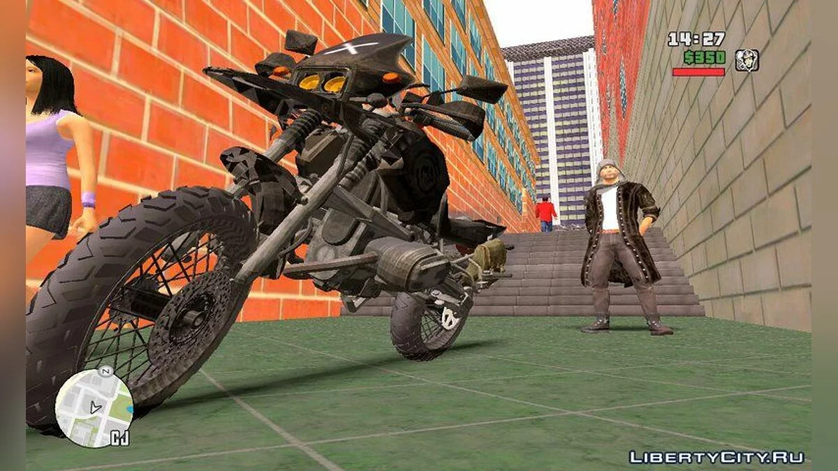 Moto De Playerunknow´s Battlegrounos V.1 / GTA San Andreas