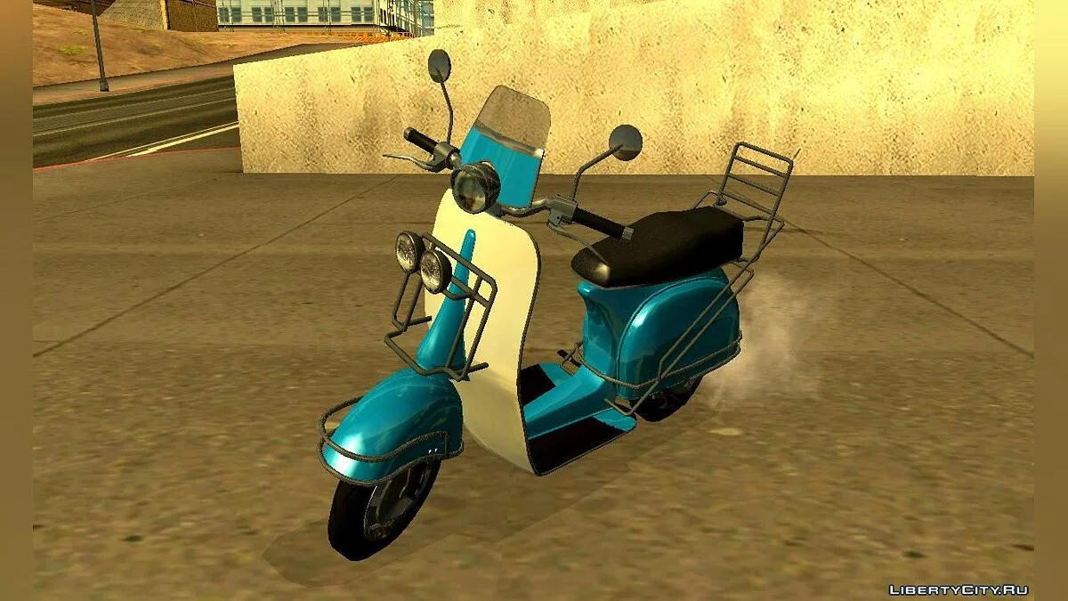GTA V Pegassi Faggio Mod / GTA San Andreas