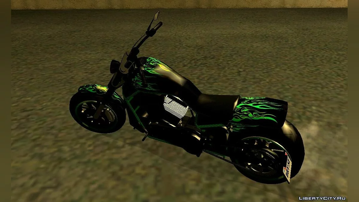 GTA V Western Nightblade & V-Rod Style / GTA San Andreas