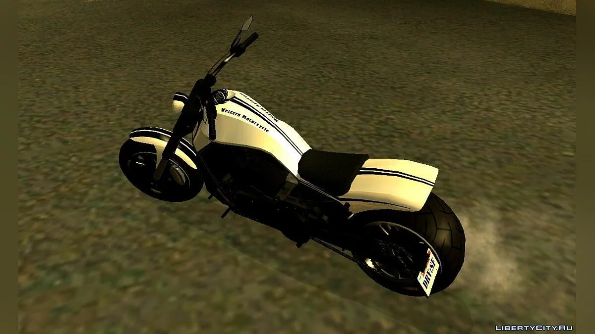 GTA V Western Nightblade & V-Rod Style / GTA San Andreas