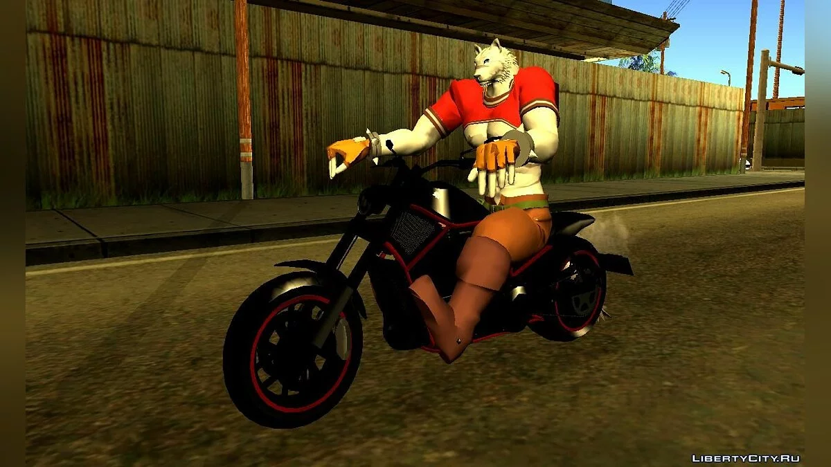 GTA V Western Nightblade & V-Rod Style / GTA San Andreas