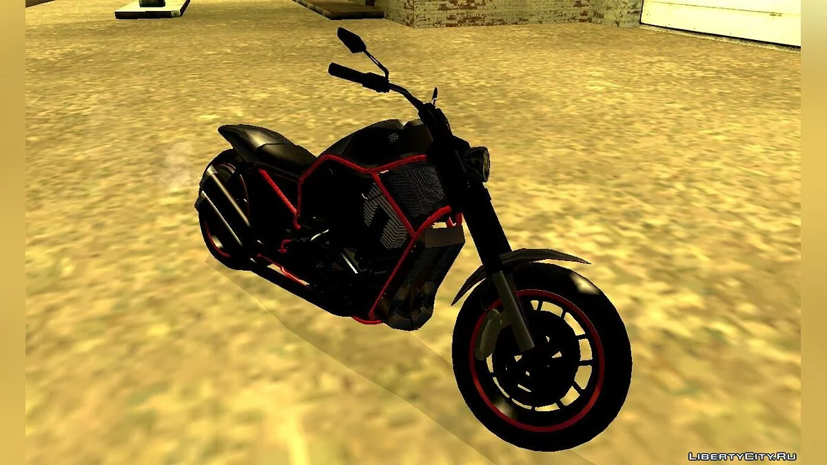 GTA V Western Nightblade & V-Rod Style / GTA San Andreas