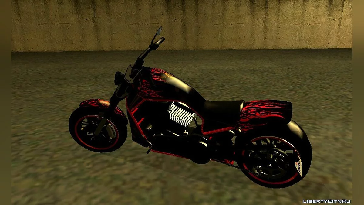 GTA V Western Nightblade & V-Rod Style / GTA San Andreas