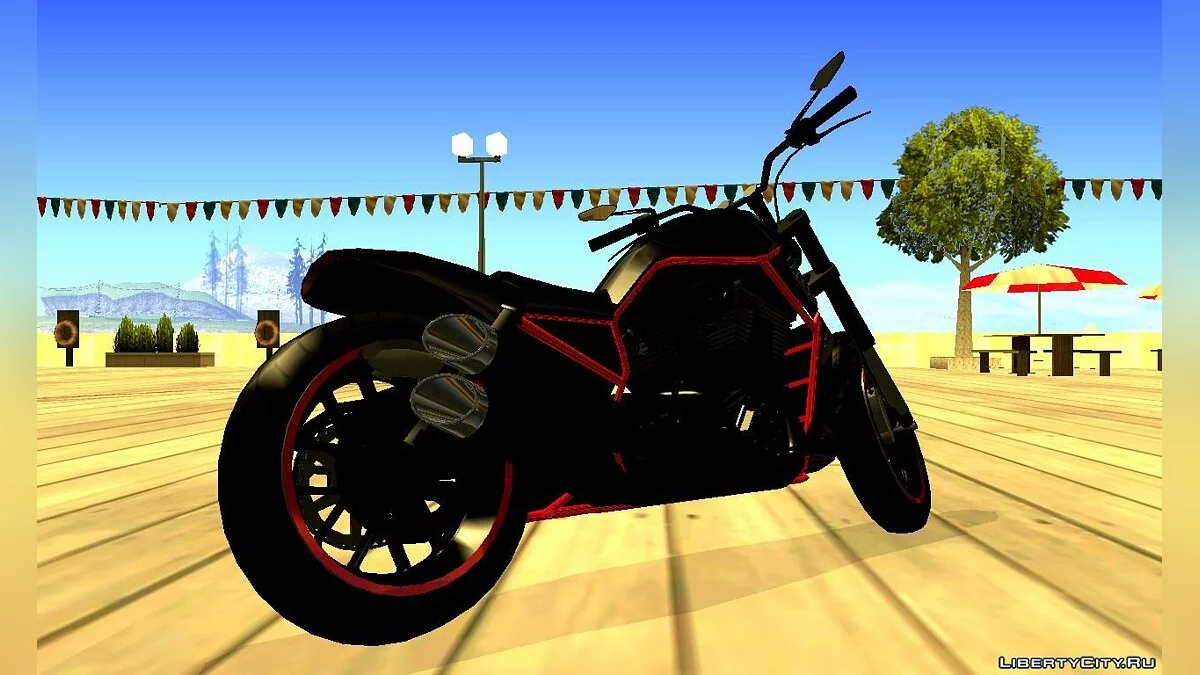 GTA V Western Nightblade & V-Rod Style / GTA San Andreas