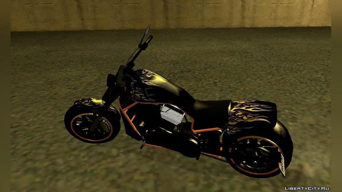 GTA V Western Nightblade & V-Rod Style / GTA San Andreas
