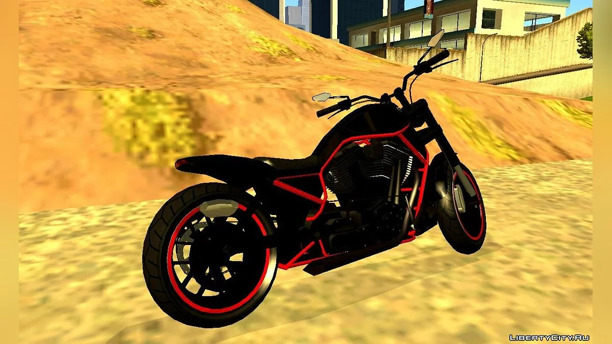 GTA V Western Nightblade & V-Rod Style / GTA San Andreas