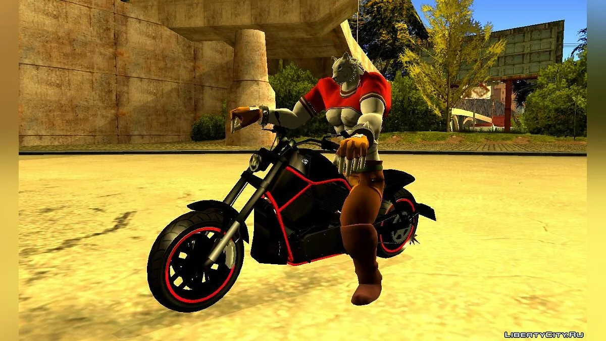 GTA V Western Nightblade & V-Rod Style / GTA San Andreas