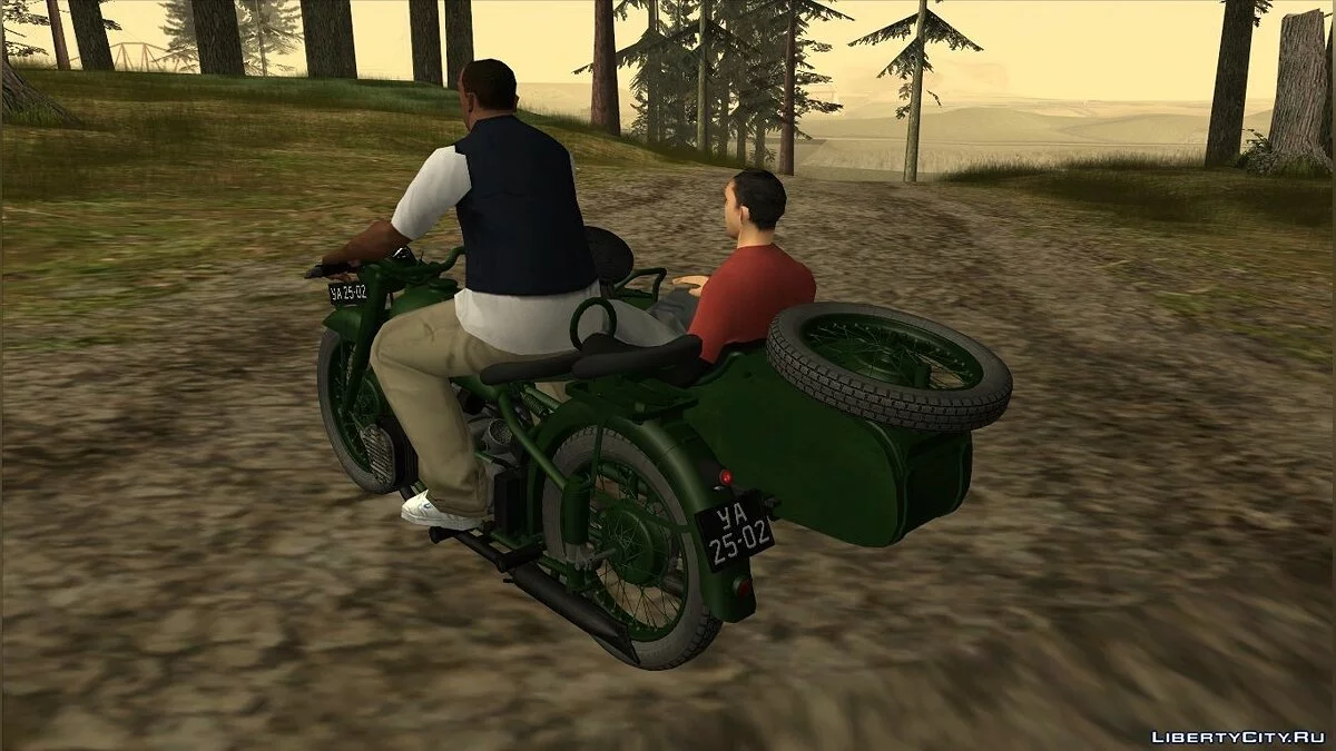 1941 М-72 с коляской / GTA San Andreas