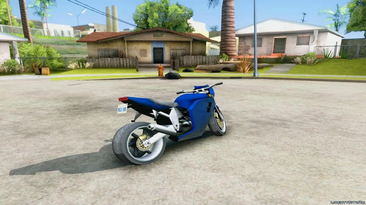 FCR-900 - Мотоцикл для слабых ПК / GTA San Andreas
