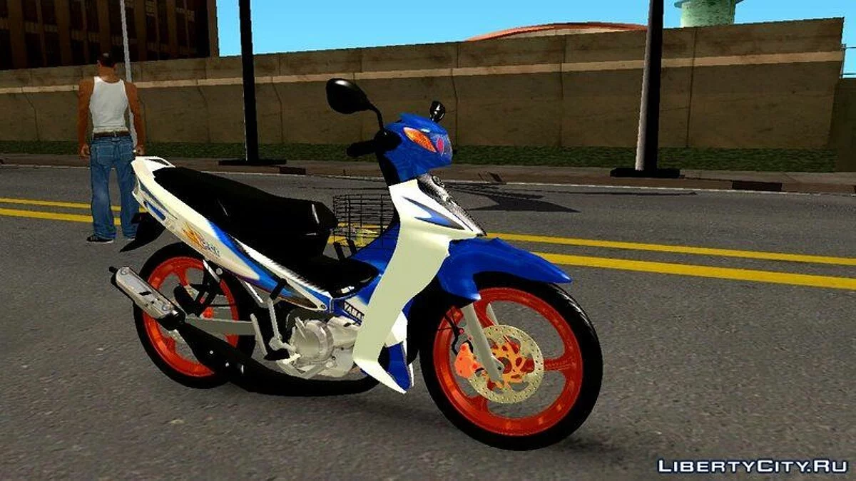Yamaha 125z Full STD v2 / GTA San Andreas