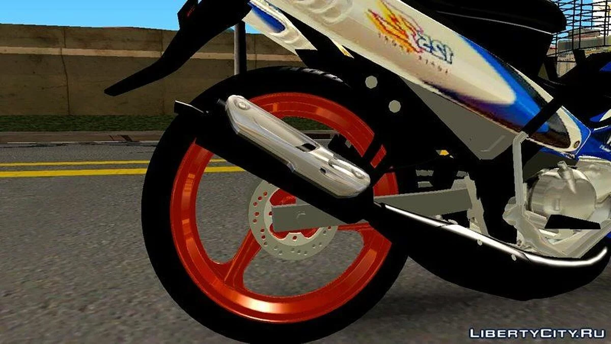 Yamaha 125z Full STD v2 / GTA San Andreas