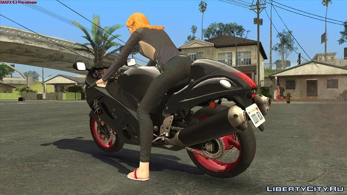 Suzuki Hayabusa / GTA San Andreas