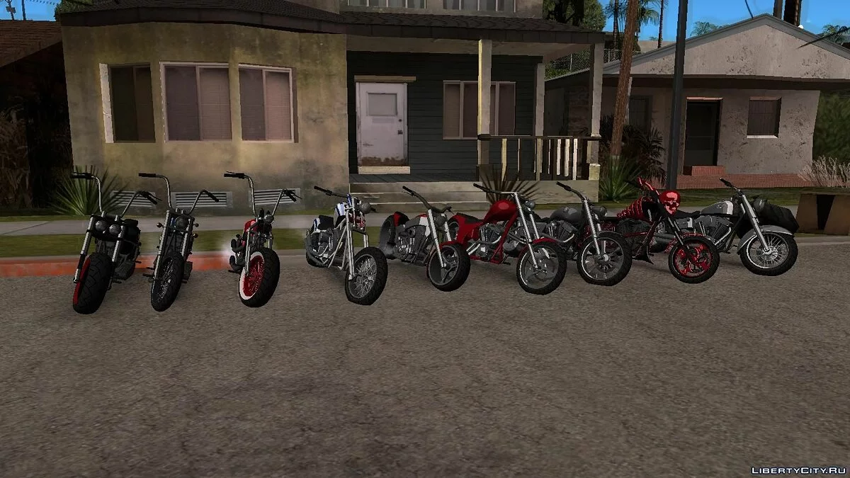 Сборник чопперов из GTA 5 / GTA San Andreas
