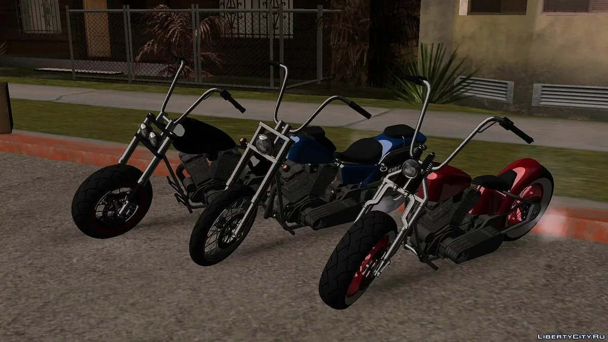 Сборник чопперов из GTA 5 / GTA San Andreas