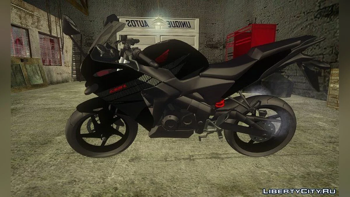 Honda CBR 125r Black / GTA San Andreas