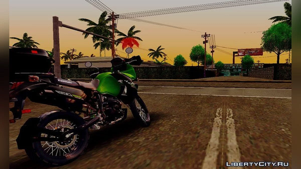 Kawasaki KLR 650 / GTA San Andreas