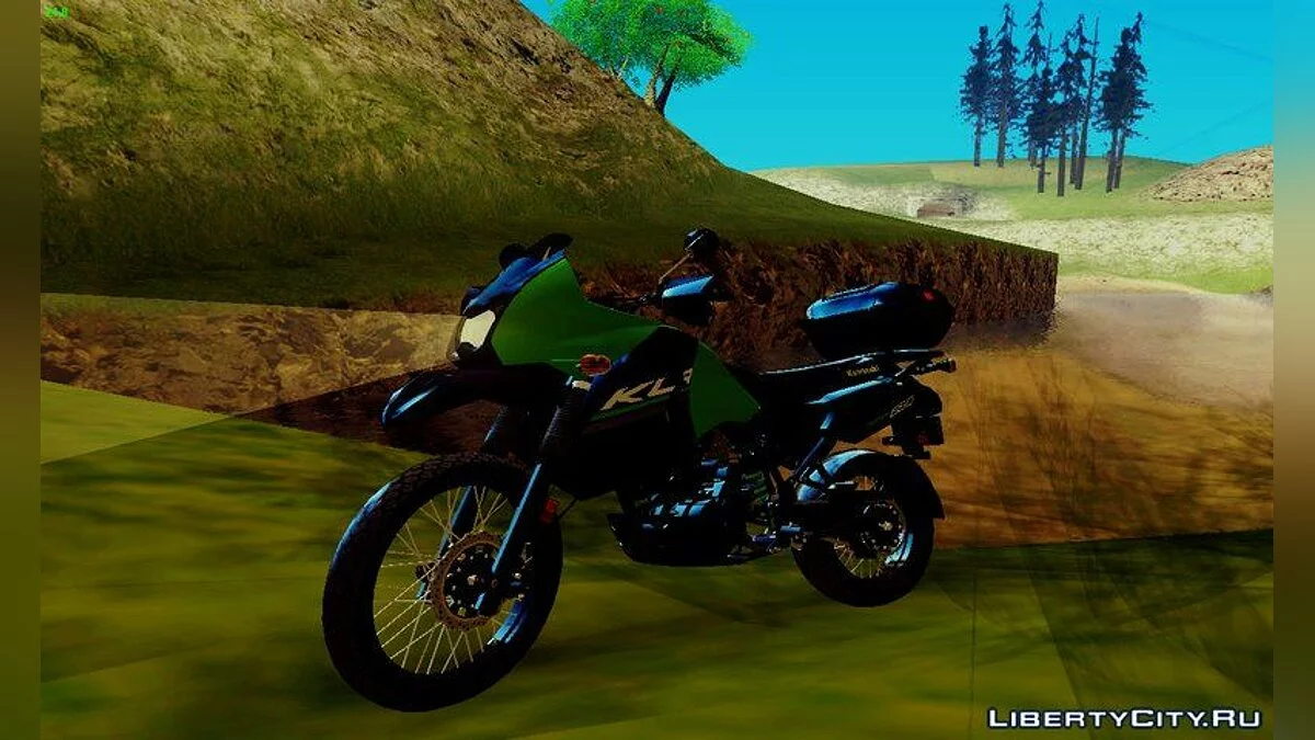 Kawasaki KLR 650 / GTA San Andreas