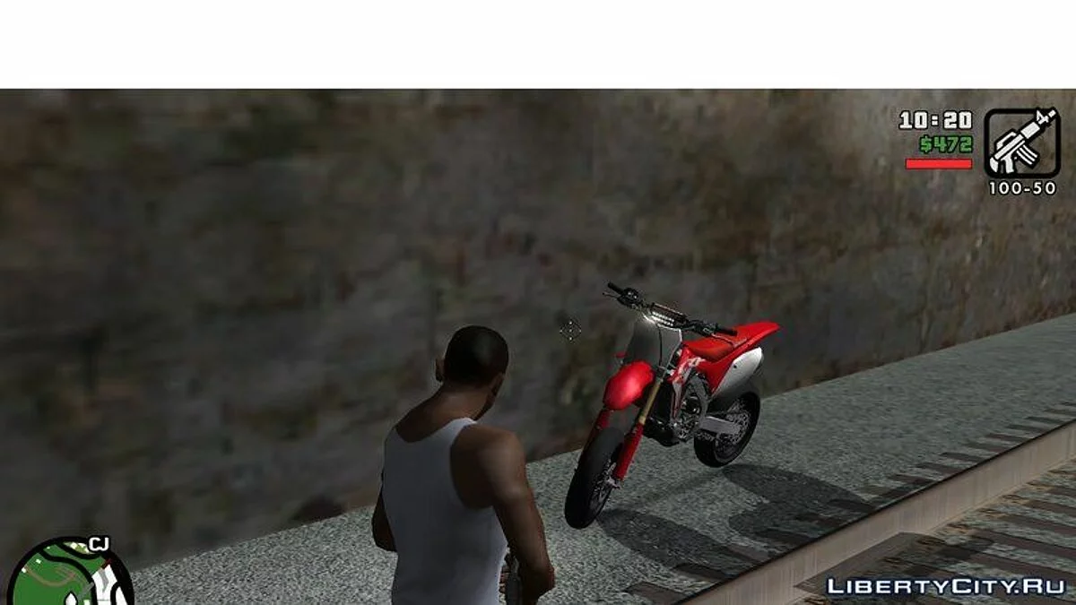 Honda CRF450R 2018 Motard / GTA San Andreas