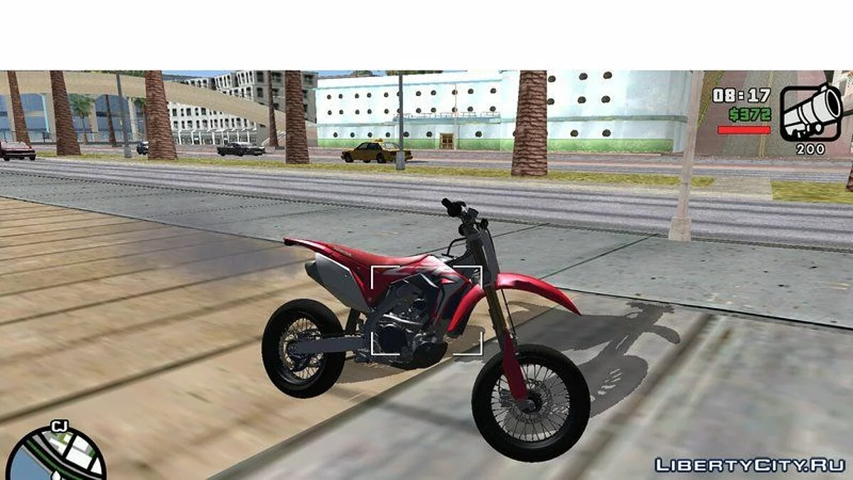 Honda CRF450R 2018 Motard / GTA San Andreas