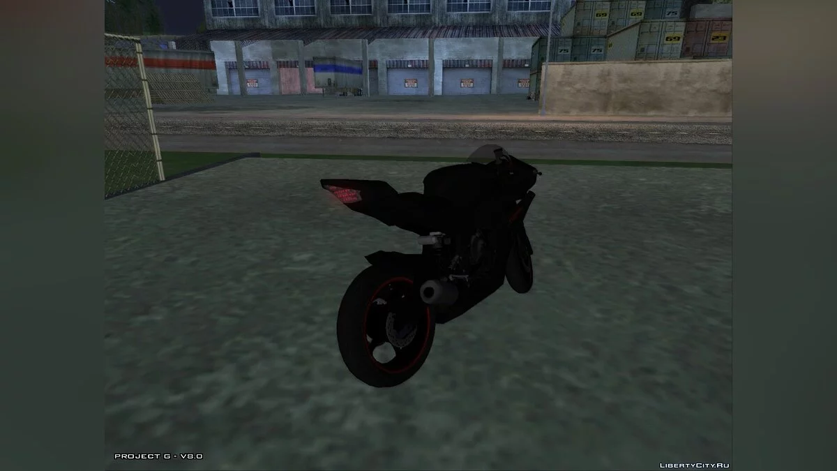 Yamaha R6 Custom 2008 / GTA San Andreas