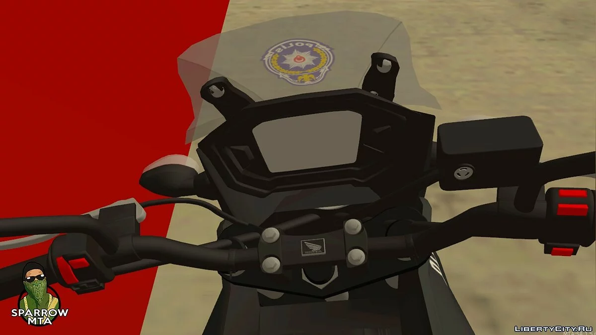 Honda CB 500 Polis / GTA San Andreas