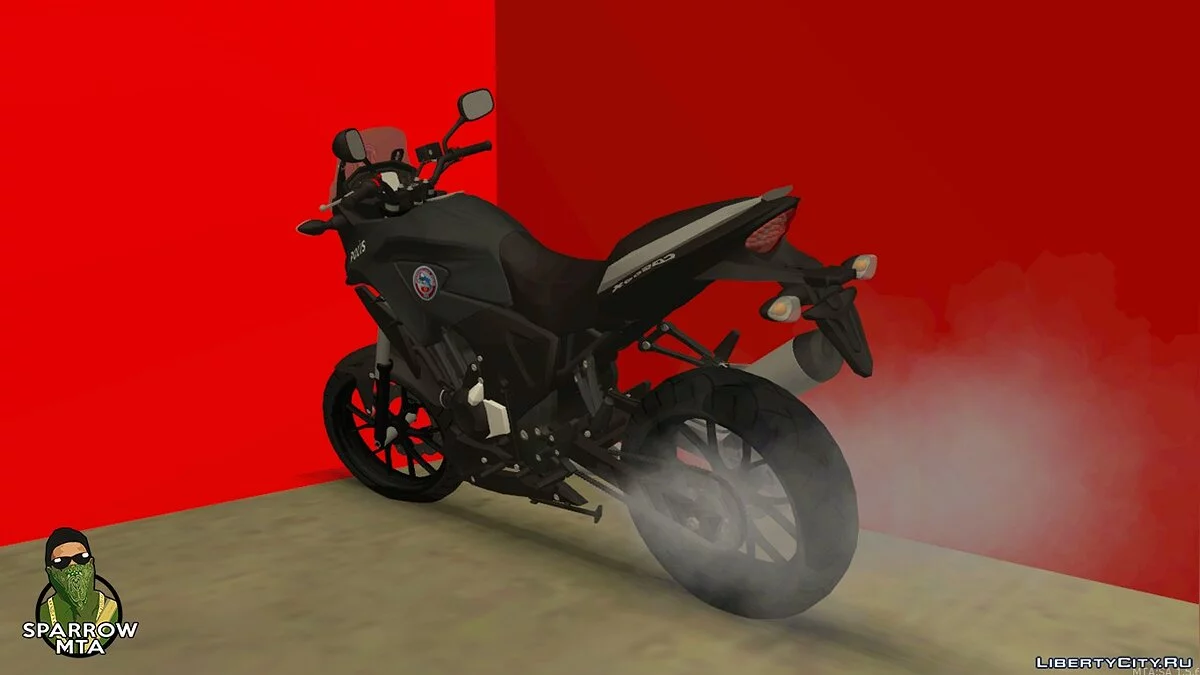 Honda CB 500 Polis / GTA San Andreas