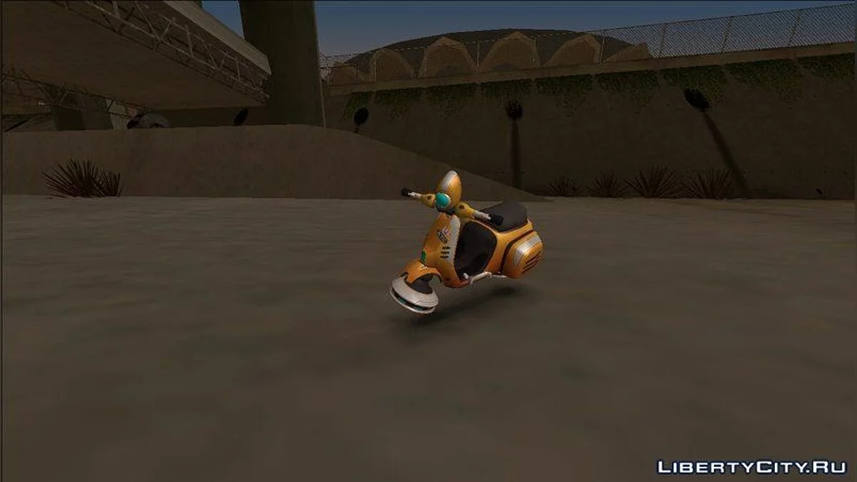 Ilios Motoscooter из Overwatch / GTA San Andreas