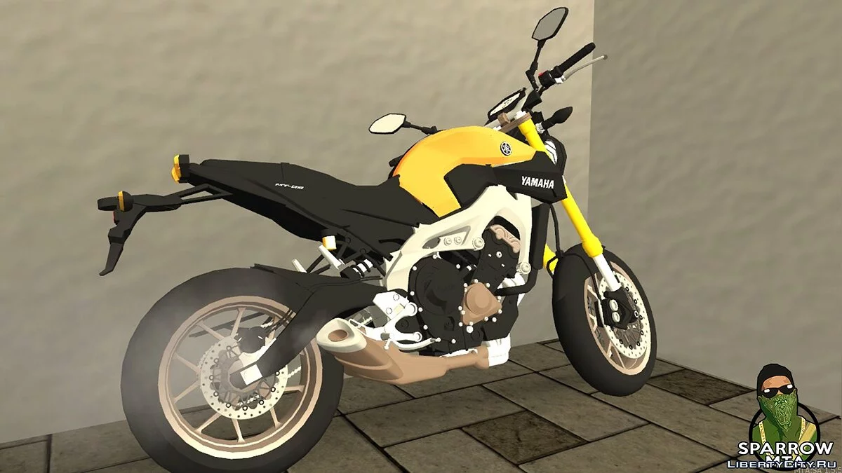 Yamaha MT 09 / GTA San Andreas