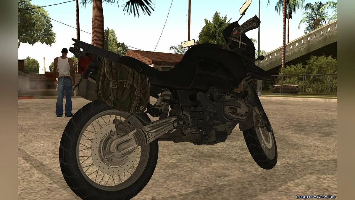 Мотоцикл из игры PUBG / GTA San Andreas