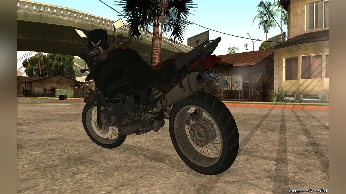 Мотоцикл из игры PUBG / GTA San Andreas