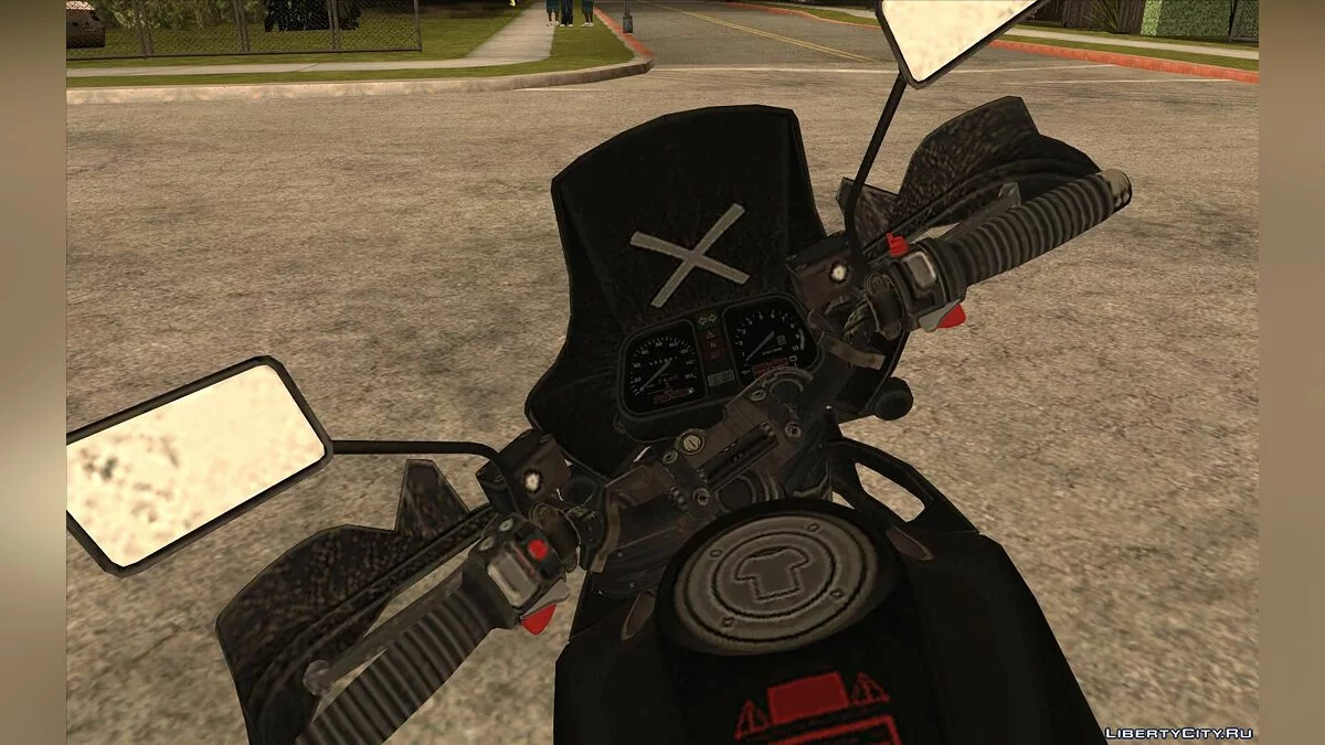 Мотоцикл из игры PUBG / GTA San Andreas