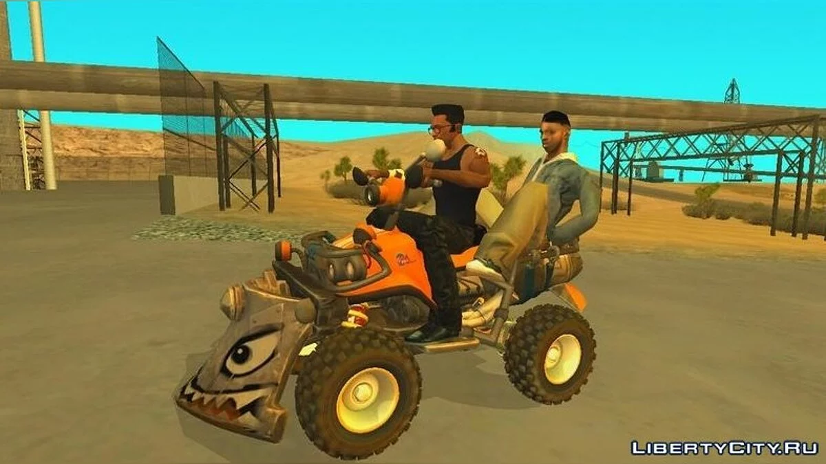 Quadcrasher из игры Фортнайт / GTA San Andreas