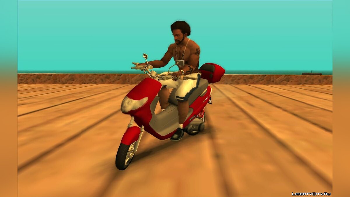 Скачать Suzuki Scooter для GTA San Andreas