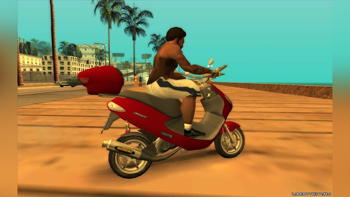 Скачать Suzuki Scooter для GTA San Andreas