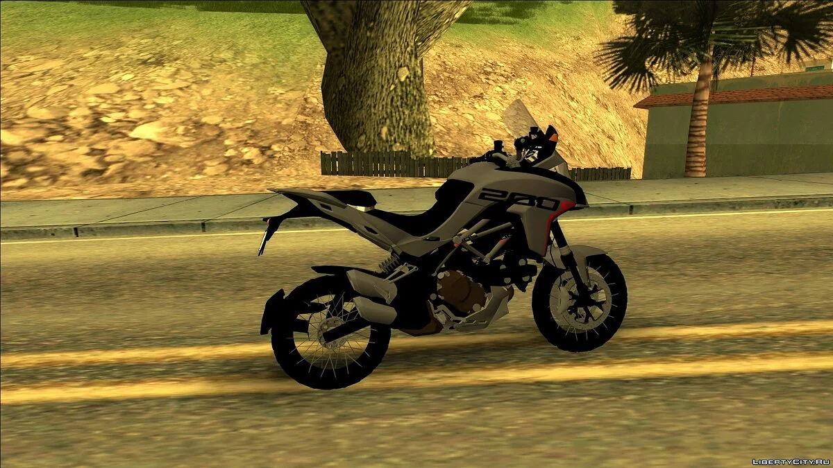 DUCATI MULTISTRADA V2 + свои звуки / GTA San Andreas