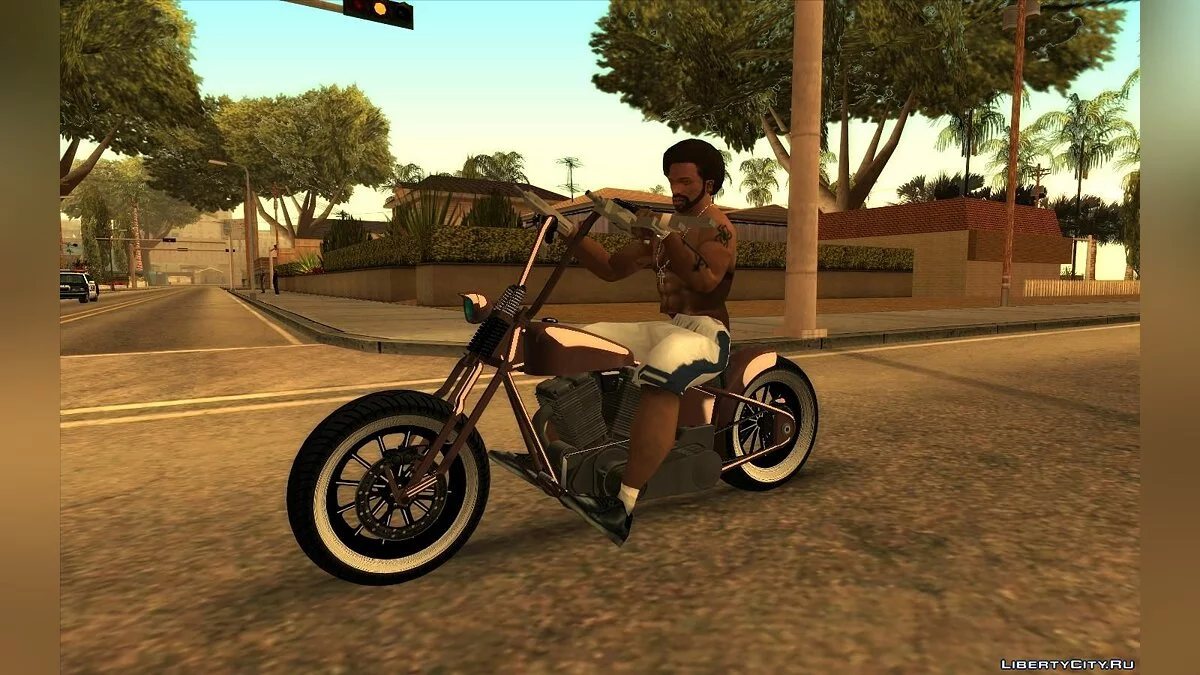 GTA 5 Western Motorcycle Zombie Bobber / GTA San Andreas
