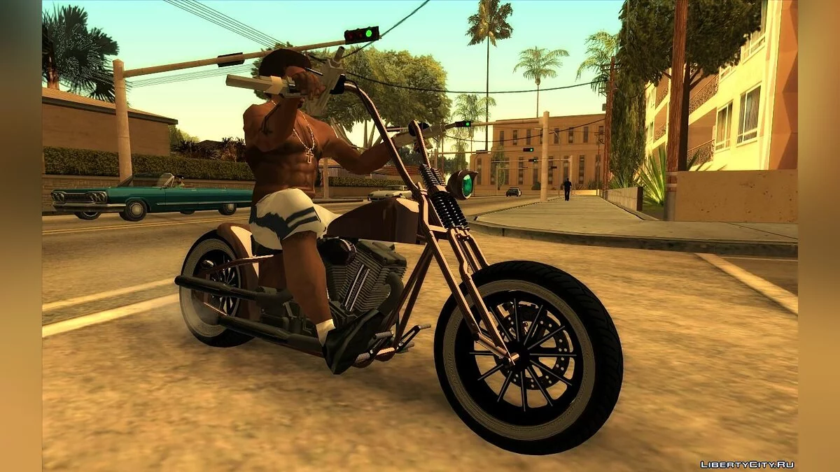 GTA 5 Western Motorcycle Zombie Bobber / GTA San Andreas