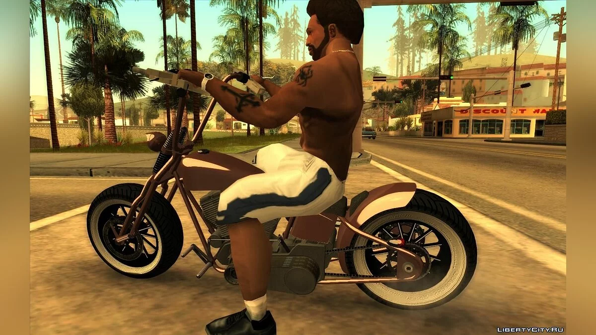 GTA 5 Western Motorcycle Zombie Bobber / GTA San Andreas