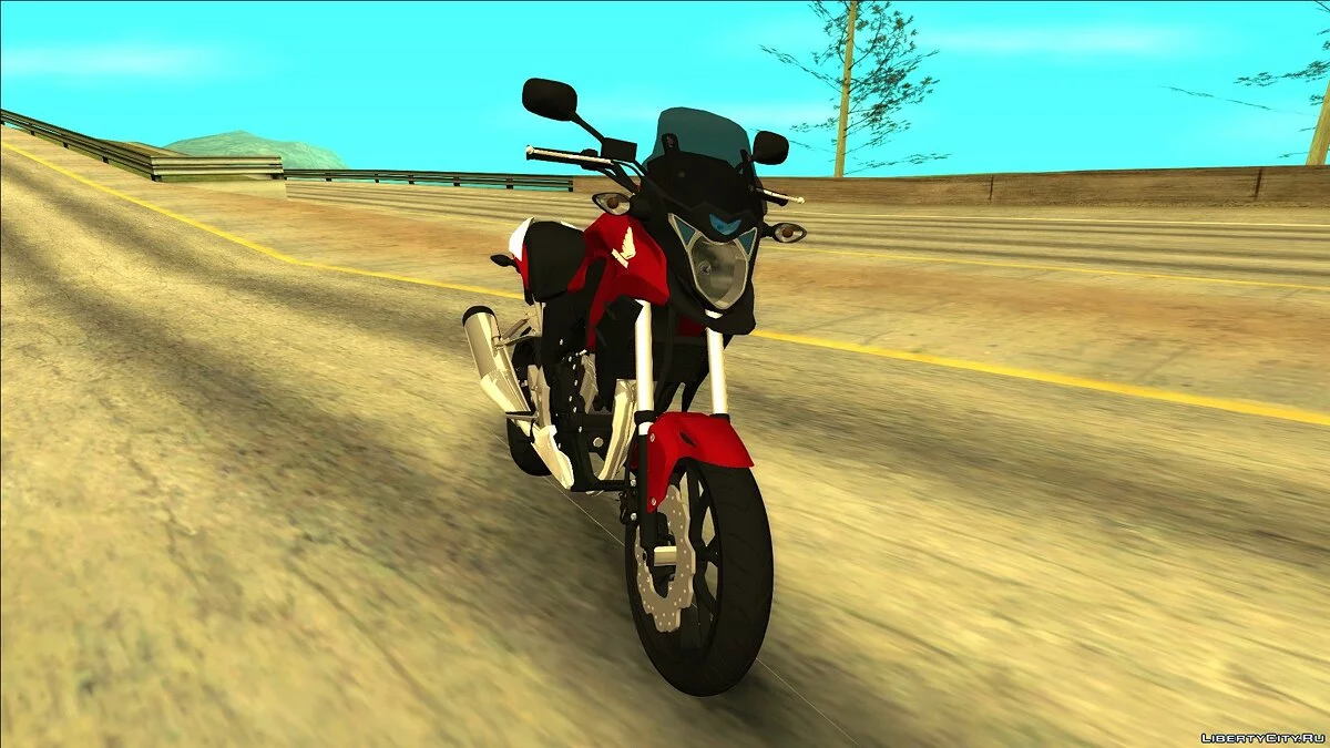 Honda CB500X + Свои звуки / GTA San Andreas