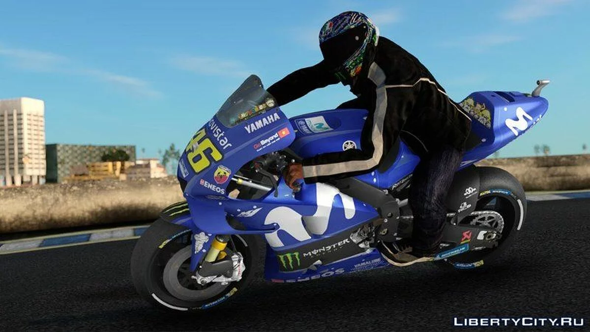 2018 Yamaha YZF M1 / GTA San Andreas