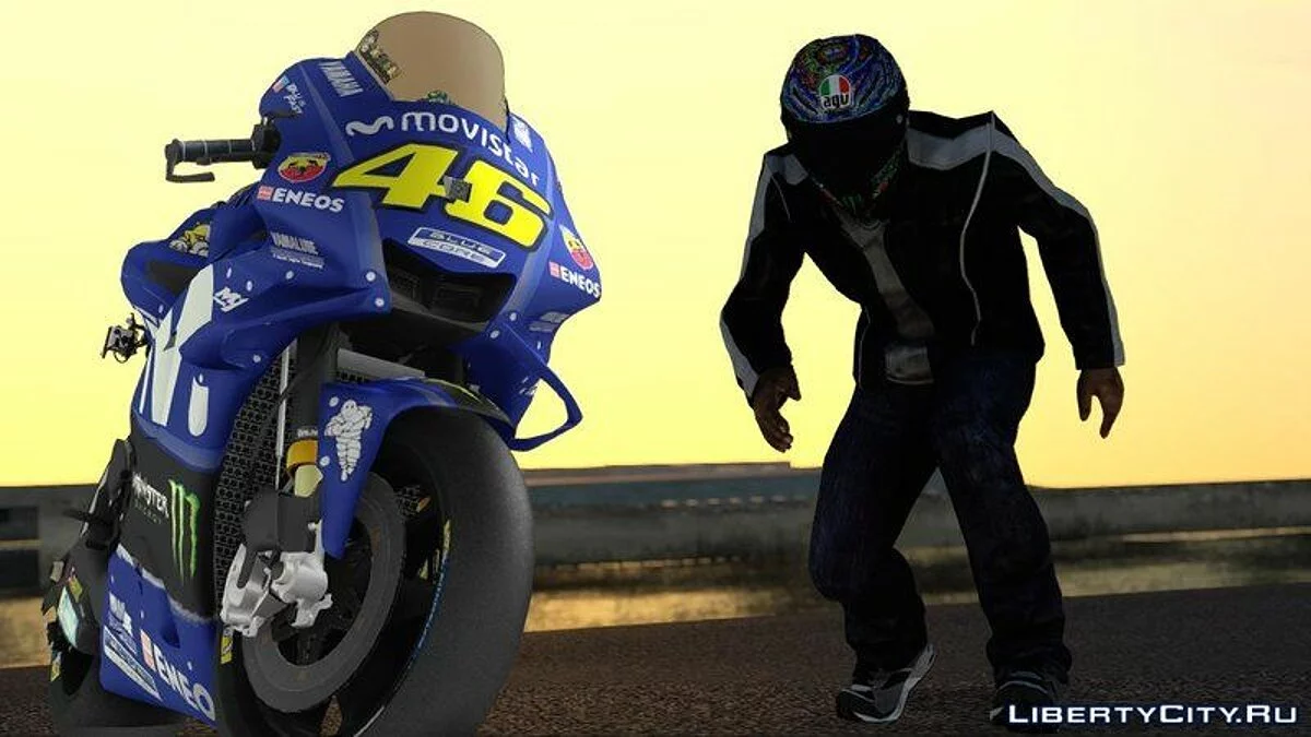 2018 Yamaha YZF M1 / GTA San Andreas